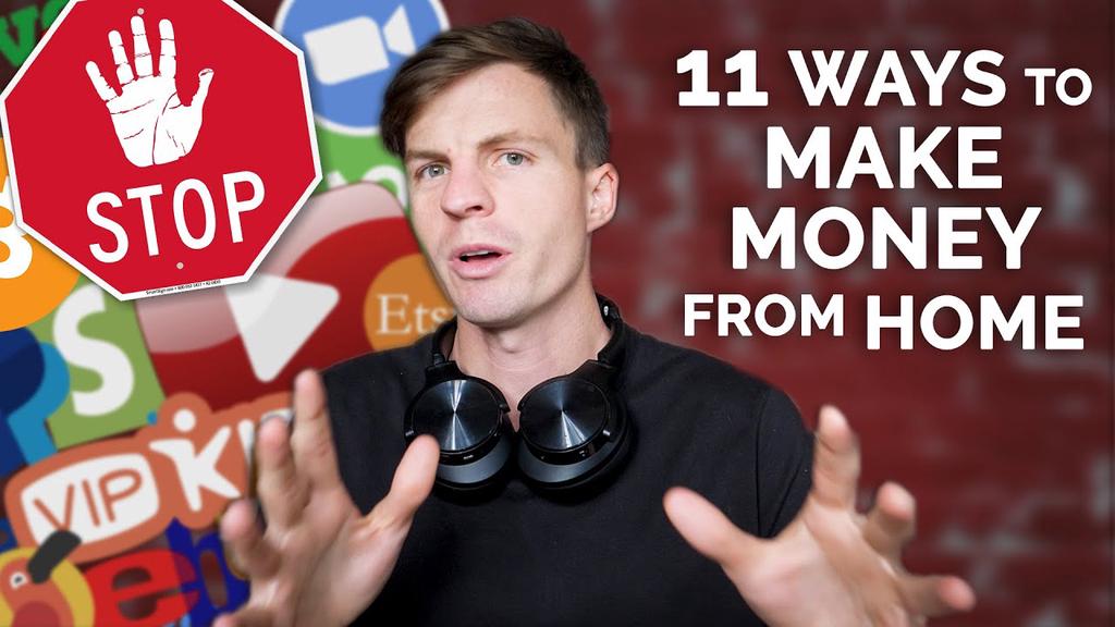 'Video thumbnail for Creative Ways to Make Money From Home RIGHT NOW'