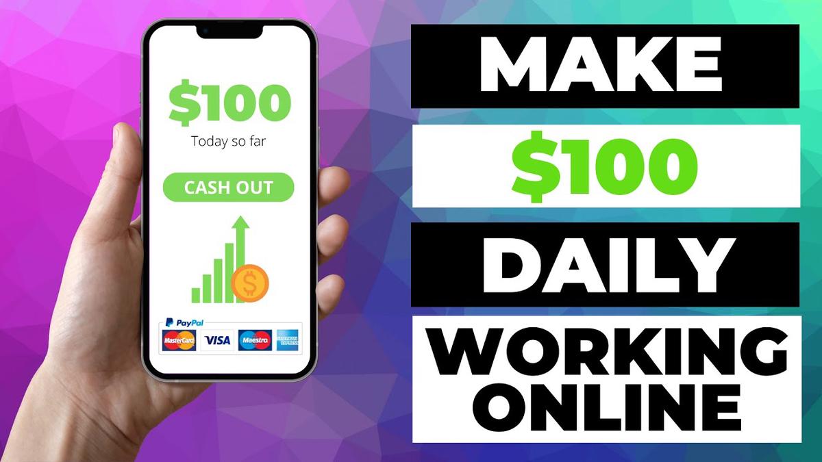 'Video thumbnail for Websites To Make $100 A Day (Part 2) | Make Money Online'